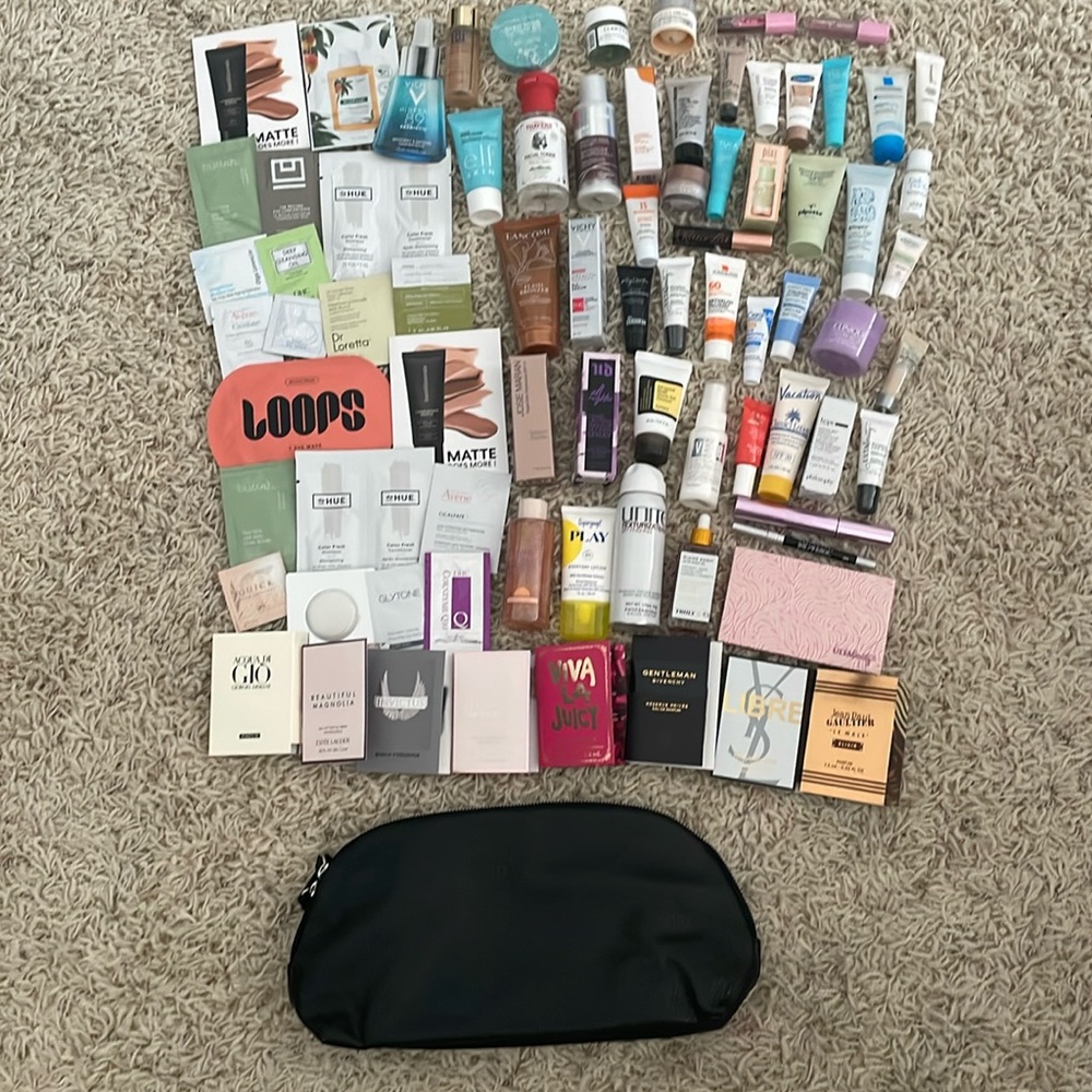 Huge 80 Piece Beauty Bundle Lot Mostly Prestige Deluxe Samples, All New